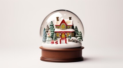 Enchanting Snow Globe Spreading Winter Magic