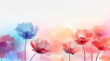 Floral Background for Captivating Presentations and Artistic Displays