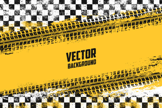 Car racing grunge background colorful