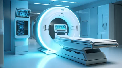 Foto op Plexiglas Modern ct scan machine at hospital © PRASANNAPIX