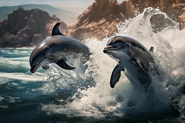 Marine Wonders: The Charisma of Dolphins in the Wild