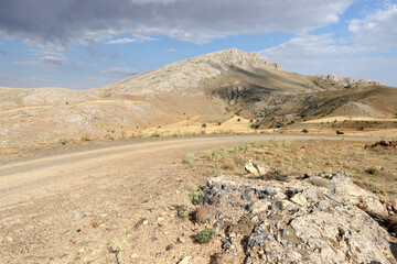 loneliness and desolation of the high steppes