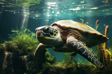Shell Guardians: The Charisma of Turtles in the Wild