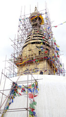 buddha eyes stupa in Nepal