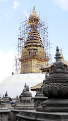 buddha eyes stupa in Nepal