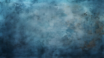 Obraz na płótnie Canvas grunge blue background texture. generative AI.