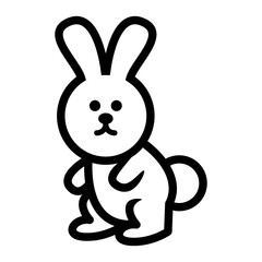 rabbit, bunny icon