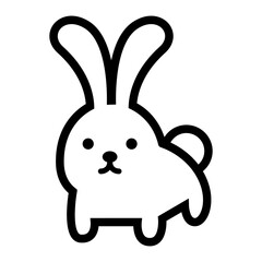rabbit, bunny icon