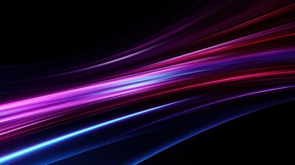 Colorful neon lines with glowing, motion effect of lights, web background