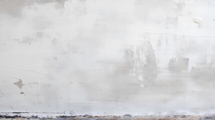 Concrete block wall painted in a coat of white paint, providing ample copy space for text or design elements. The texture of the wall is visible, adding a rustic charm to the minimalist aesthetic.