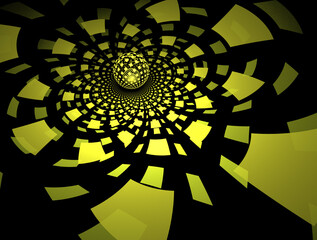 Imaginatory fractal abstract background Image
