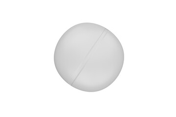 pill on white