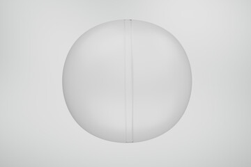 3D Split Round Pill