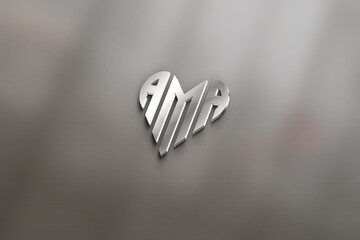 Beautiful AMA logo illustration design - obrazy, fototapety, plakaty