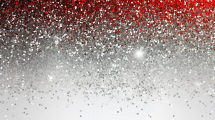 Glittering Silver Red Sparkle Background for Modern Designs Festive Celebrations
