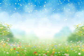 Obraz na płótnie Canvas Refreshing Natural Spring Beauty: Awaits You