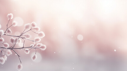 Fototapeta na wymiar Snow Winter Abstract Christmas Background: Festive Silver Red Glitter Sparkle