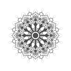 Decorative mandala design vector art