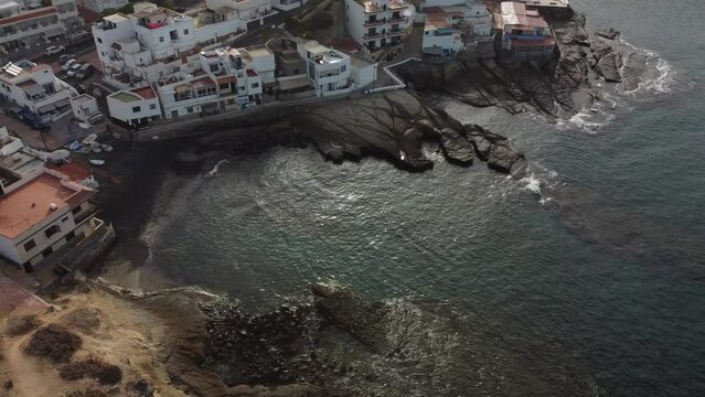 La Caleta, a coastal town in the municipality of Adeje
