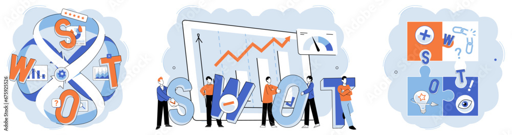 Fototapete analysis tool. business intelligence. vector illustration graphic representations make datmore acces