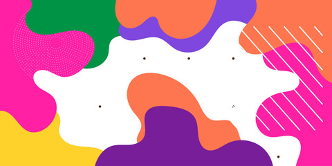 Abstract pop art background with wave pattern. Vector pattern. Color wave template and presentation, overlay geometric design