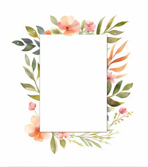 Spiralblock für einen digitalen Planer mit Kirschblütenform-Post-it-Symbol auf weißem Hintergrund und ästhetischem Hintergrund mit Blumenmuste - obrazy, fototapety, plakaty