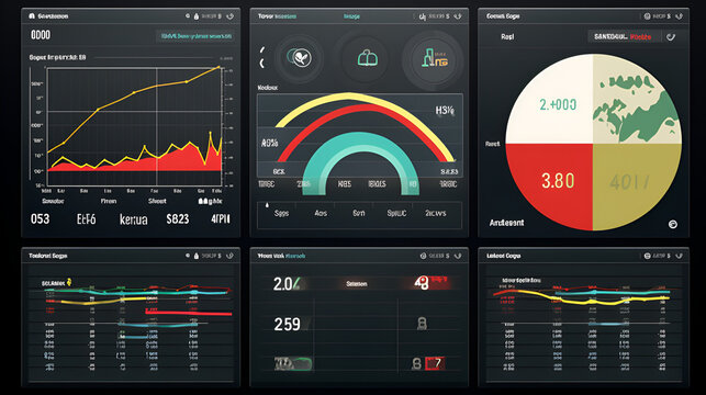 web ui dashboard admin panel analytics data