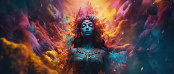 Mythical Gods - Extremely Colorful and Dynamic Light, Ideal for Screensavers and Desktop Backgrounds