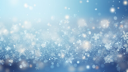 Merry Christmas Snowflakes Glitter Background for Festive Designs & Winter Celebrations