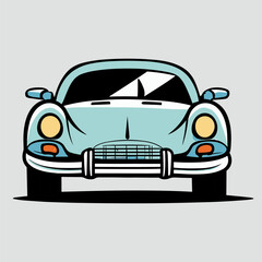 Car vector illustration, transportation, automotive