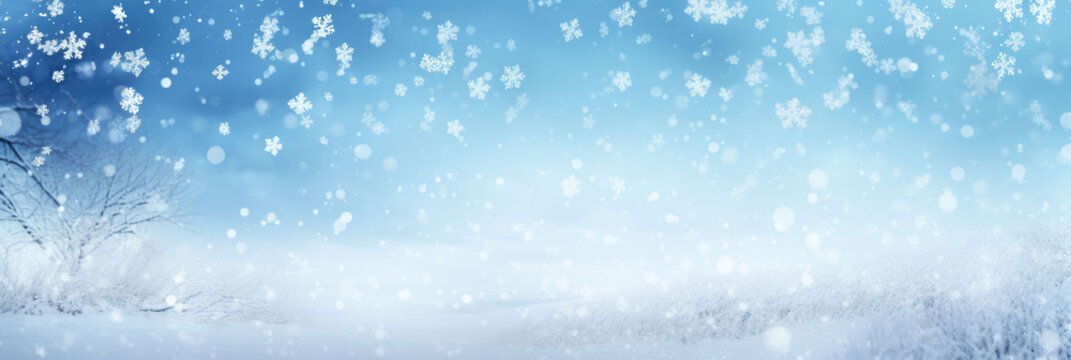 Snow Background, Background Image, Background For Banner, HD