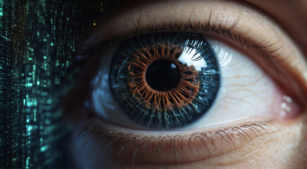 Augmented Cyborgs, Digital Art, Portrait of a Cyberpunk Machine