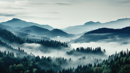 Fog Natural Colors, Background Image, Background For Banner, HD