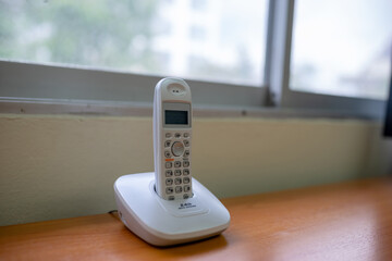 wireless home phone in office .