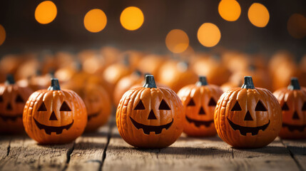 Jack-O-Lantern Natural Colors, Background Image, Background For Banner, HD
