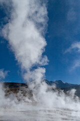 Geysierfeld von El Tatio, Altiplano, Atacama Wüste, Chile, Südamerika