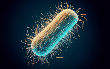 Enlarged picture of disease bacteria viruses microorganisms parasites microbiology concepts