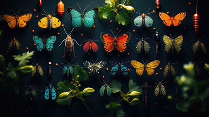 Night Creatures Natural Colors, Background Image, Background For Banner, HD