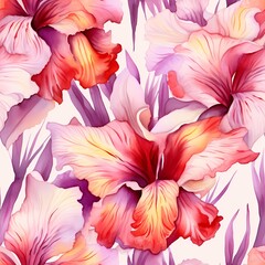 colorful_watercolor_iris_seamless_pattern