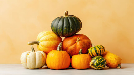 Pumpkin Natural Colors, Background Image, Background For Banner, HD