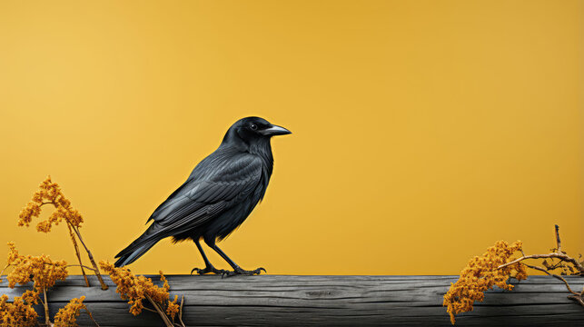 Raven Natural Colors, Background Image, Background For Banner, HD