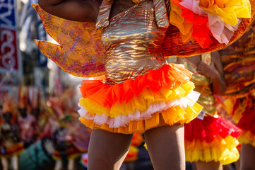 Carnival Costumes details in Guadeloupe "Mardi Gras" & "Lundi gras"