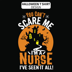 Halloween typograpy design esp file