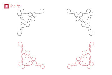 The design of the frames is intricate and symmetrical, with a mix of baroque, rococo, victorian, gothic, medieval, and renaissance styles.