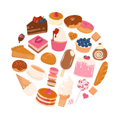 Cake and pastry bakery banner