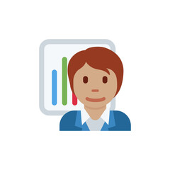 Office Worker: Medium Skin Tone