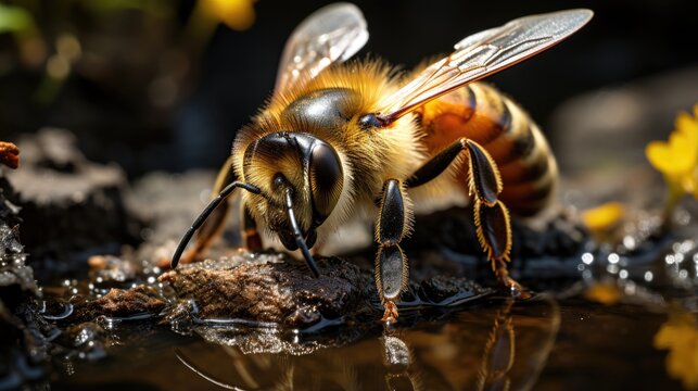 Bee, Background Image, Background For Banner, HD