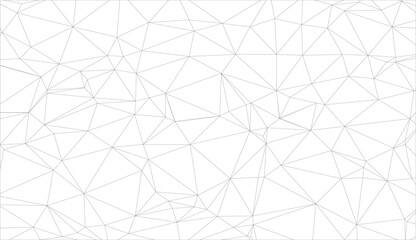 Abstract line geometry polygon on white background pattern.vector illustration. - obrazy, fototapety, plakaty