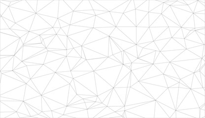 Abstract line geometry polygon on white background pattern.vector illustration.