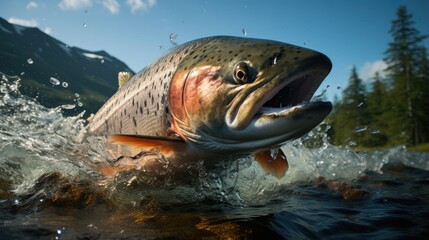 Salmon, Background Image, Background For Banner, HD